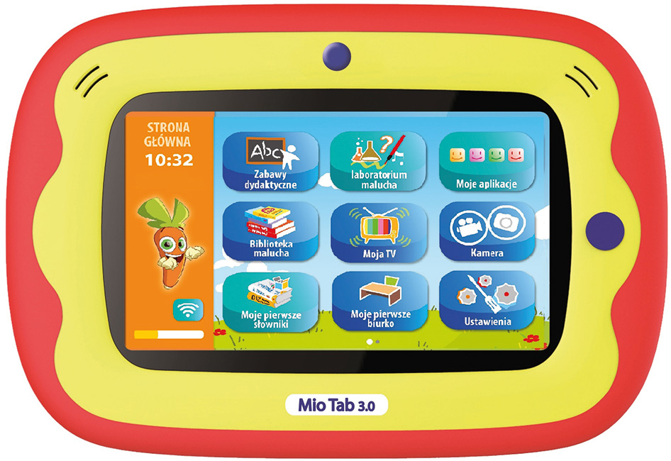 Tablet Edukacyjny Dla 3 Latka MIO TAB 3.0 TABLET EDUKACYJNY DLA DZIECI 7 CALI Lisciani 45327 – RIK