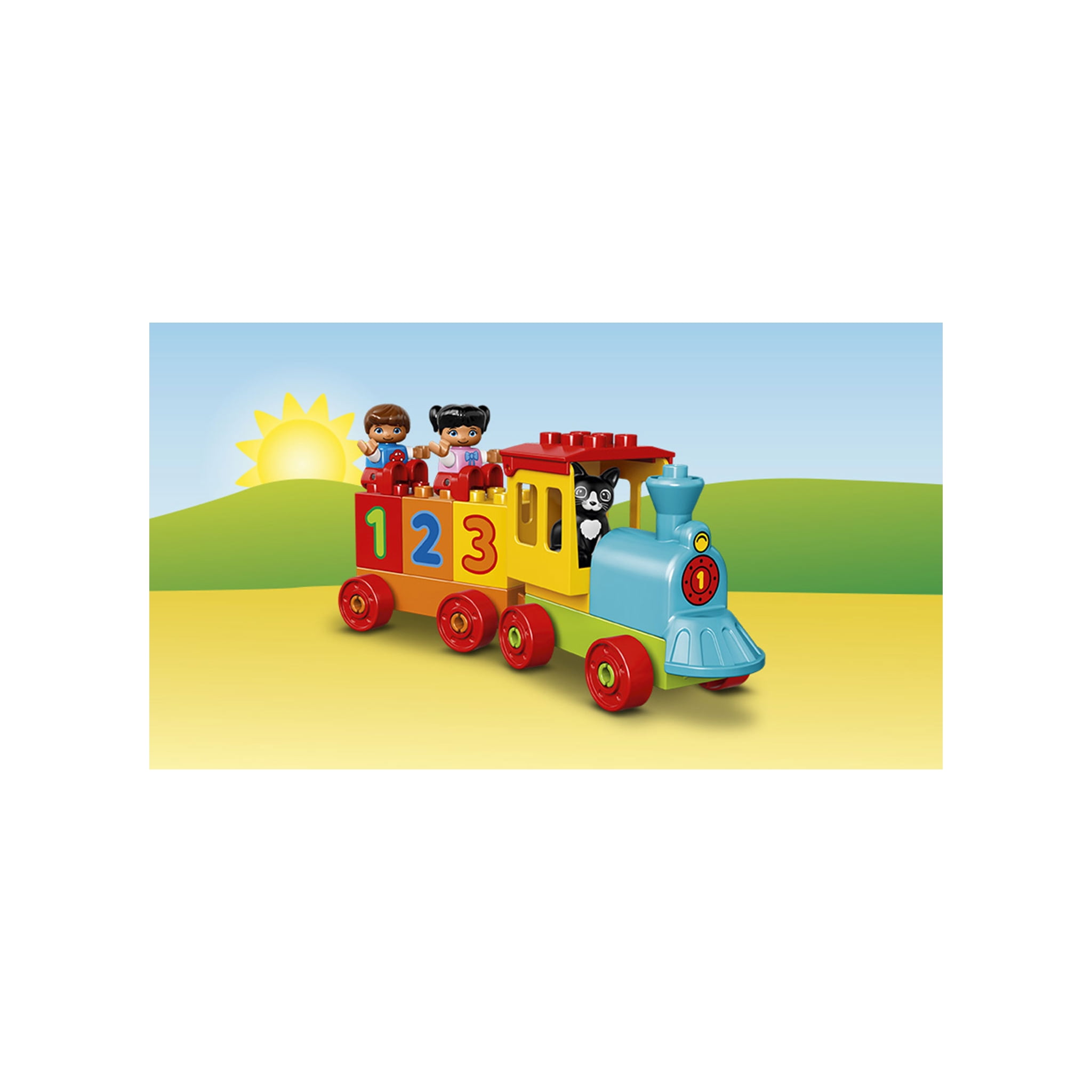Klocki LEGO 10847 POCIĄG Z CYFERKAMI – RIK-zabawki